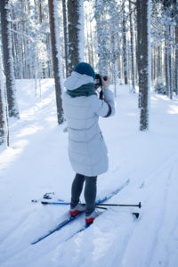 Лыжная трасса Лыжная стрела в Орехово Ленинградской области рядом с базой отдыха Журавушка