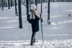 Лыжи на базе отдыха Журавушка в Ленинградской области