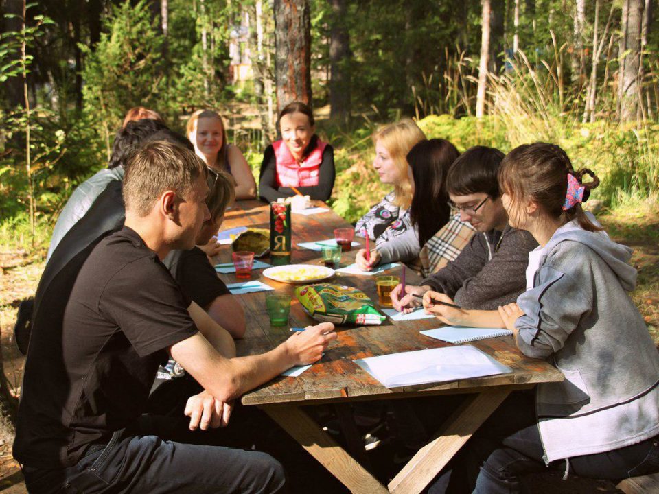 Организация корпоратива на природе в Журавушке в Ленинградской области